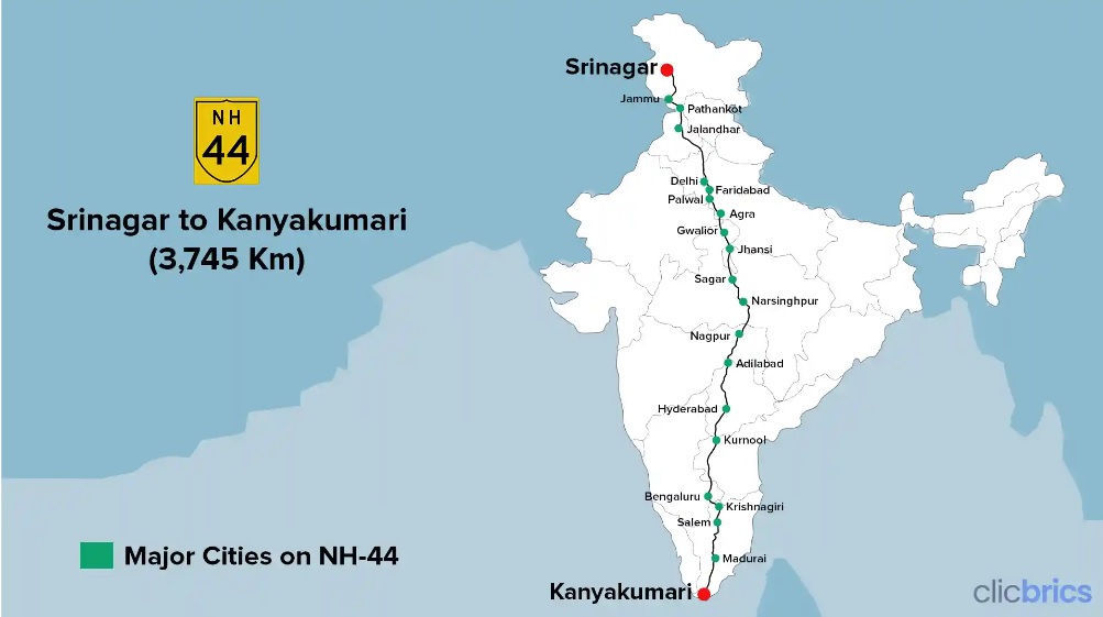 5-longest-national-highways-in-india